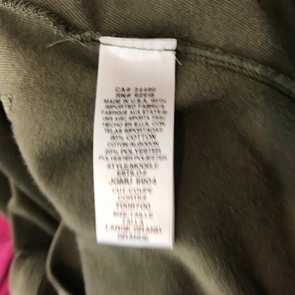 Vintage Juicy Couture Hoodie Olive Green Velour Long Y2K Zip Front Jacket - Picture 9 of 10